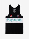 PlayStation Logo Panel Tank Top - BoxLunch Exclusive, WHITE, hi-res
