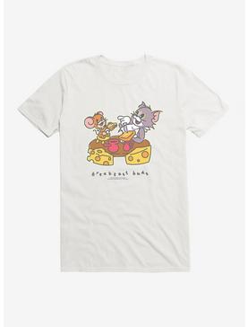 Tom and Jerry Breakfast Buds T-Shirt, WHITE, hi-res