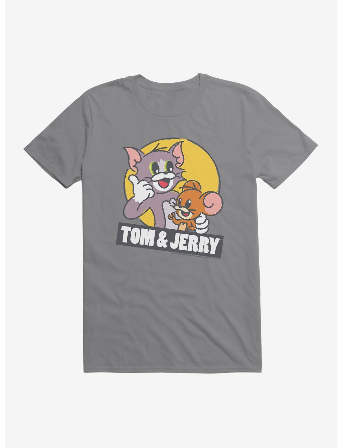 Tom and Jerry Duo Photo T-Shirt, STORM GREY, hi-res