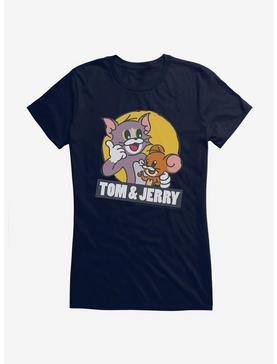 Tom and Jerry Duo Photo Girls T-Shirt, , hi-res