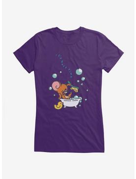 Tom and Jerry It's Bath Time Jerry Girls T-Shirt, , hi-res