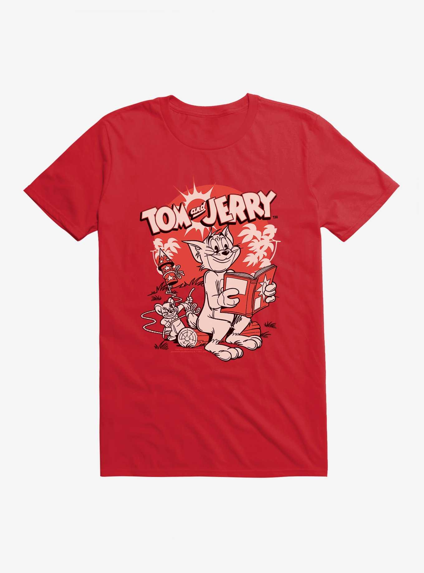 Tom and Jerry Firecracker Prank T-Shirt, , hi-res