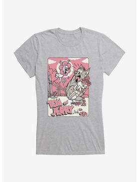 Tom and Jerry Picking Flowers Girls T-Shirt, , hi-res