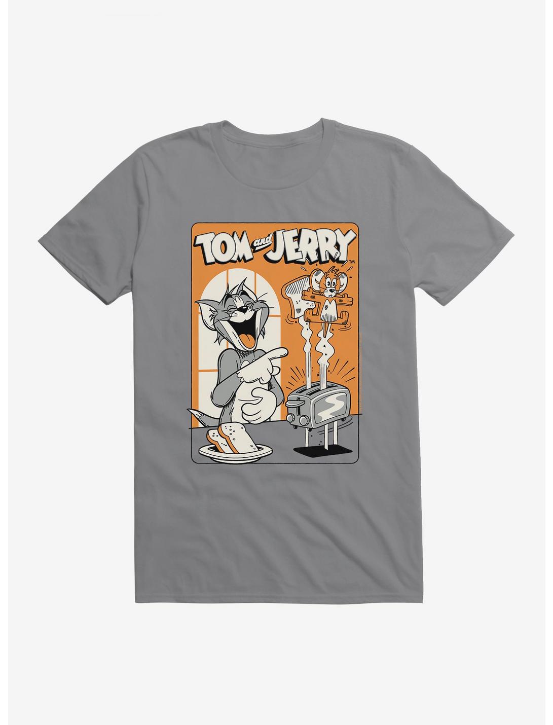 Tom and Jerry Jerry Toast T-Shirt, STORM GREY, hi-res
