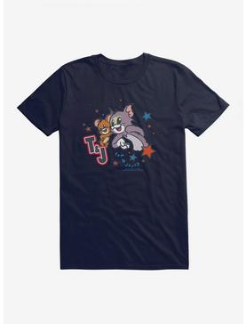 Tom and Jerry Star Cartoons T-Shirt, NAVY, hi-res