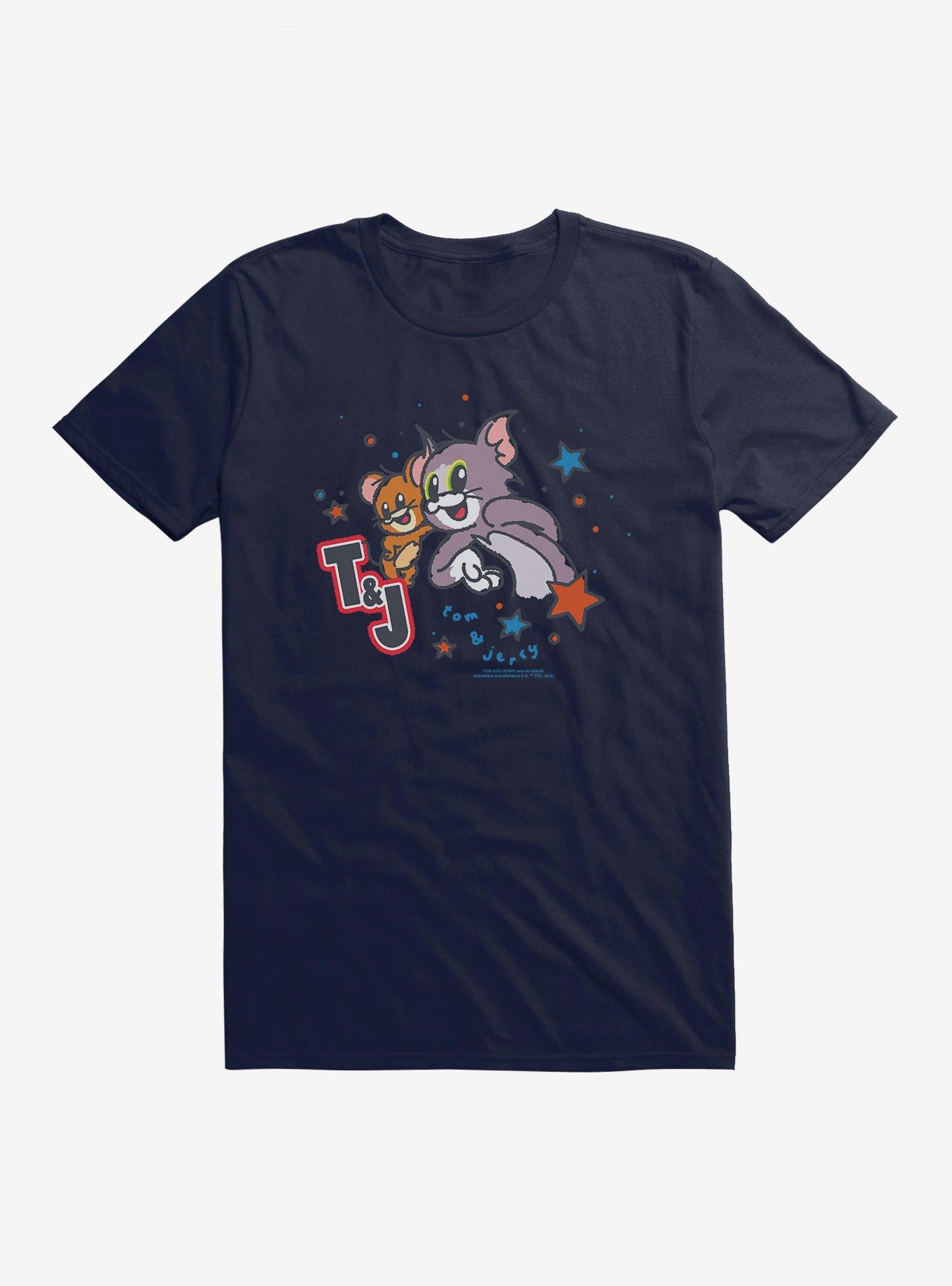 Tom and Jerry Star Cartoons T-Shirt, , hi-res