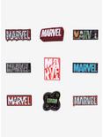 Marvel Logo Blind Box Enamel Pin - BoxLunch Exclusive, , hi-res