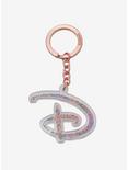 Loungefly Disney Logo Multicolored Keychain - BoxLunch Exclusive, , hi-res