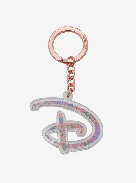 Loungefly Disney Logo Multicolored Keychain - BoxLunch Exclusive | BoxLunch