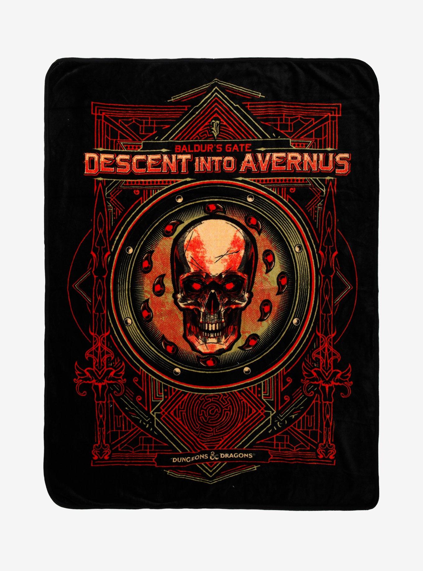 Dungeons & Dragons Descent Into Avernus Throw Blanket, , hi-res