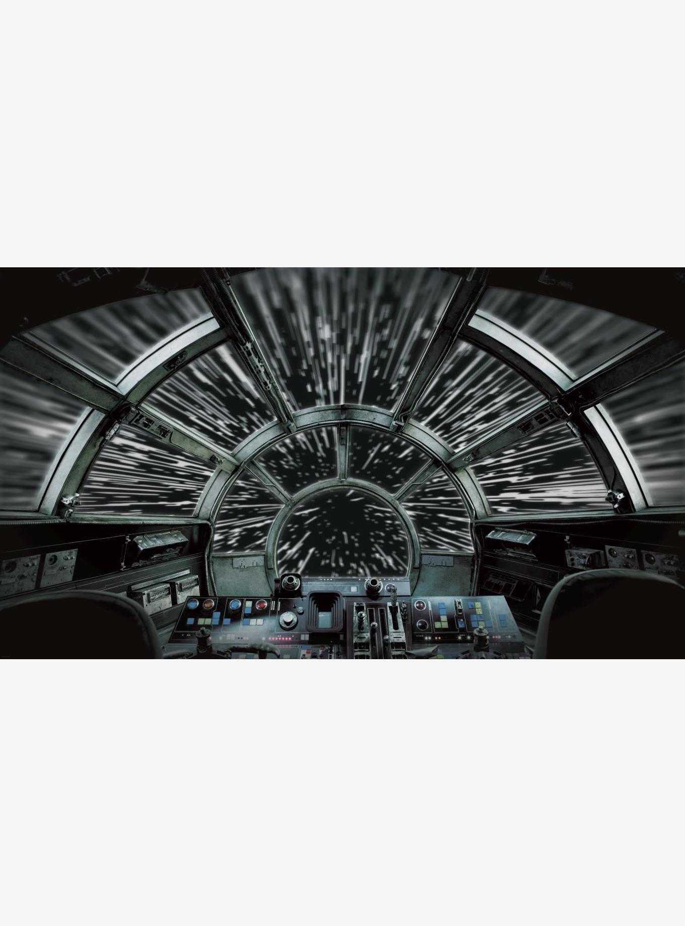 Star Wars Millennium Falcon Peel and Stick Mural, , hi-res