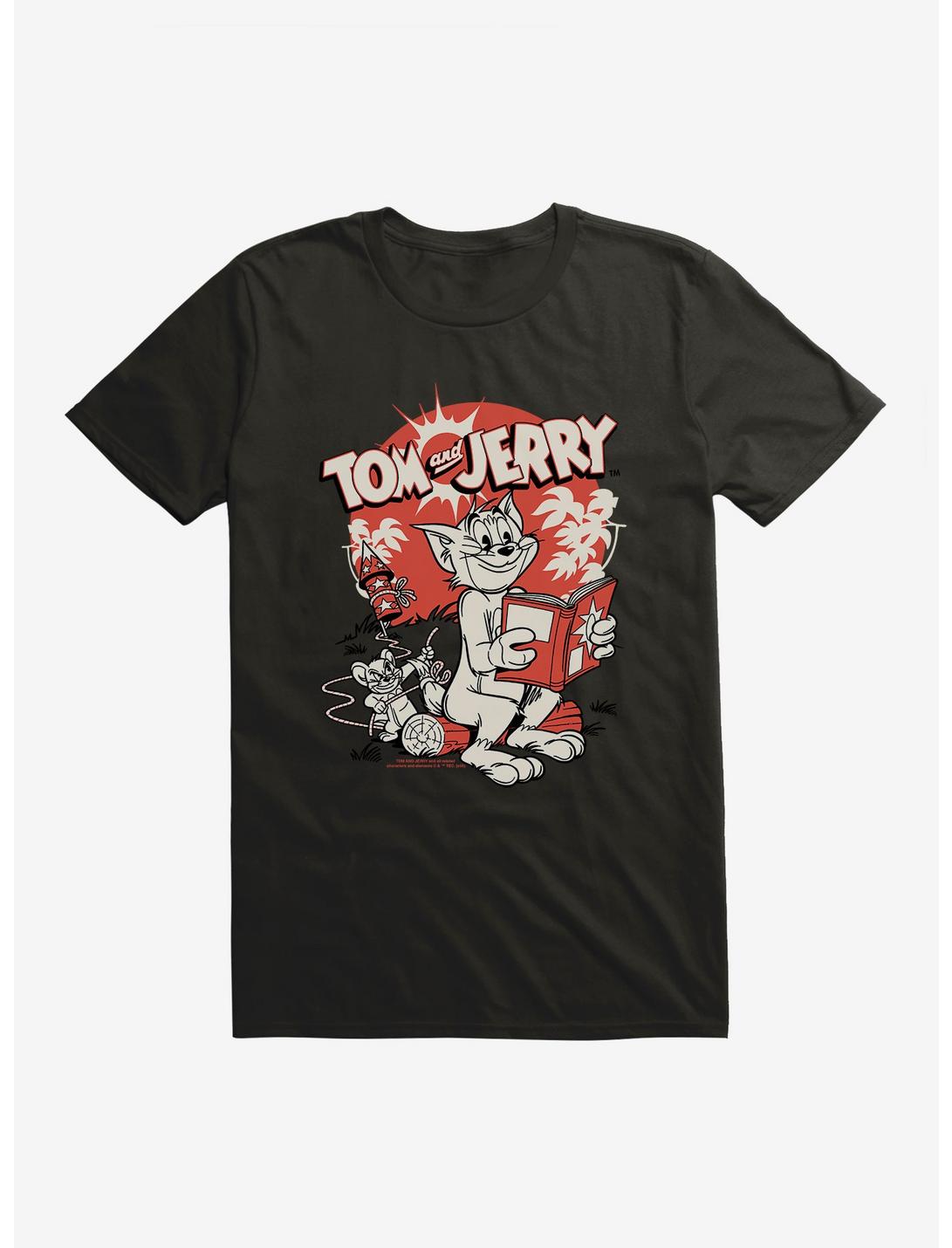 Tom And Jerry Firecracker Prank T-Shirt, , hi-res