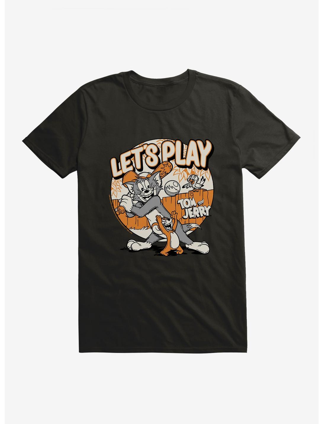 Tom And Jerry Let's Play Baseball T-Shirt, , hi-res