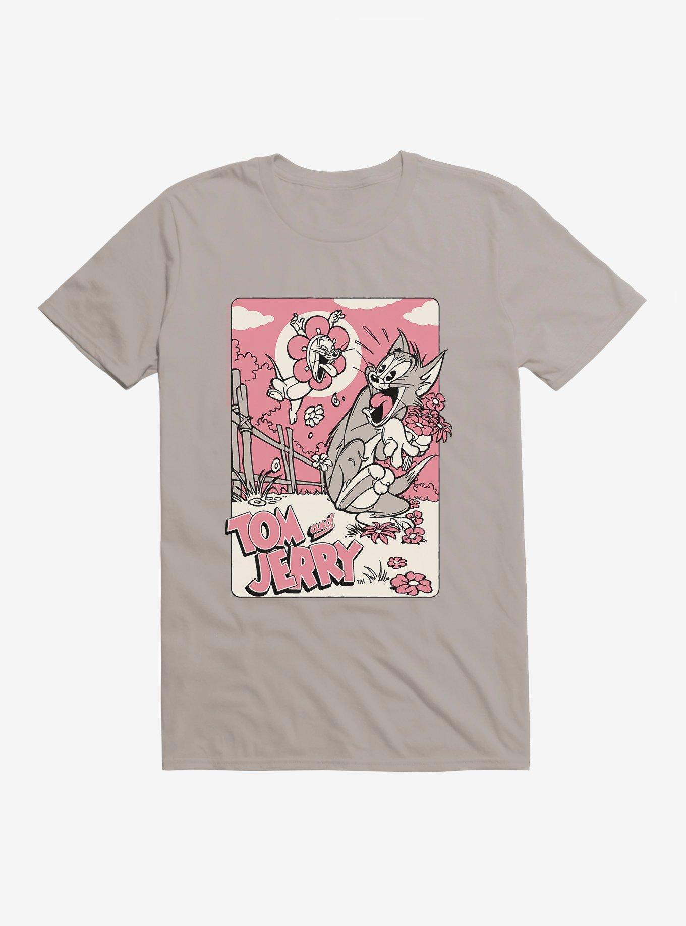 Tom And Jerry Picking Flowers T-Shirt | BoxLunch