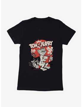 Tom And Jerry Firecracker Prank Womens T-Shirt, , hi-res