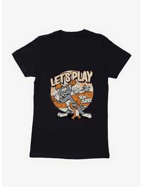 Tom And Jerry Let's Play Baseball Womens T-Shirt, , hi-res