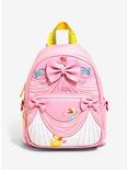 Loungefly Disney Princess Cinderella Pink Dress Mini Backpack, , hi-res