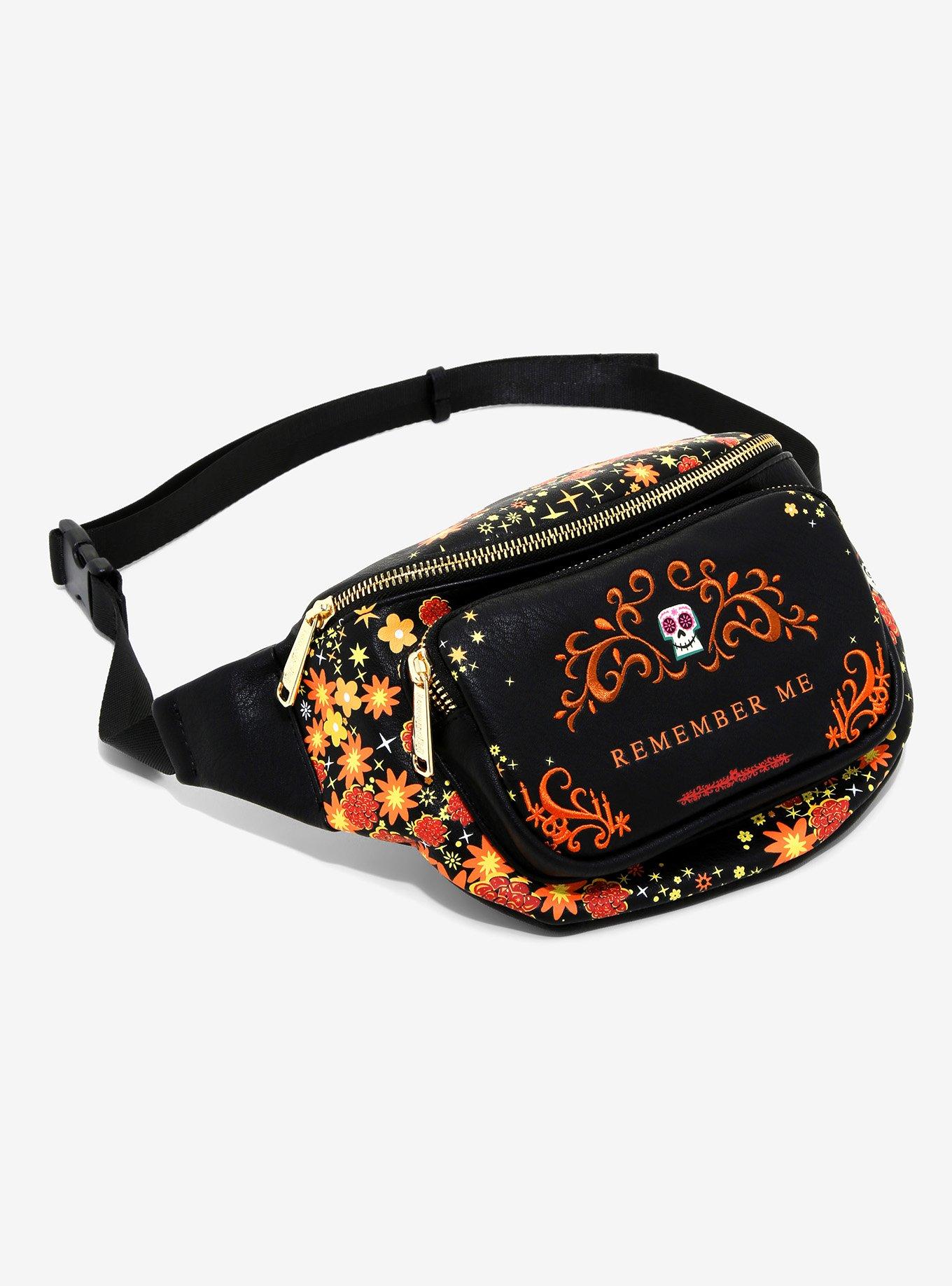 Loungefly Disney Pixar Coco Remember Me Fanny Pack - BoxLunch Exclusive, , hi-res