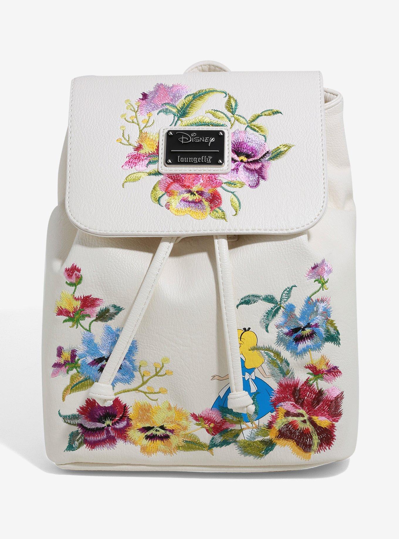Loungefly Disney Princesses Floral Balconies Mini Backpack - BoxLunch  Exclusive