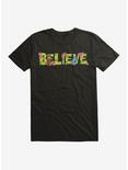 Care Bears Believe Script T-Shirt, BLACK, hi-res
