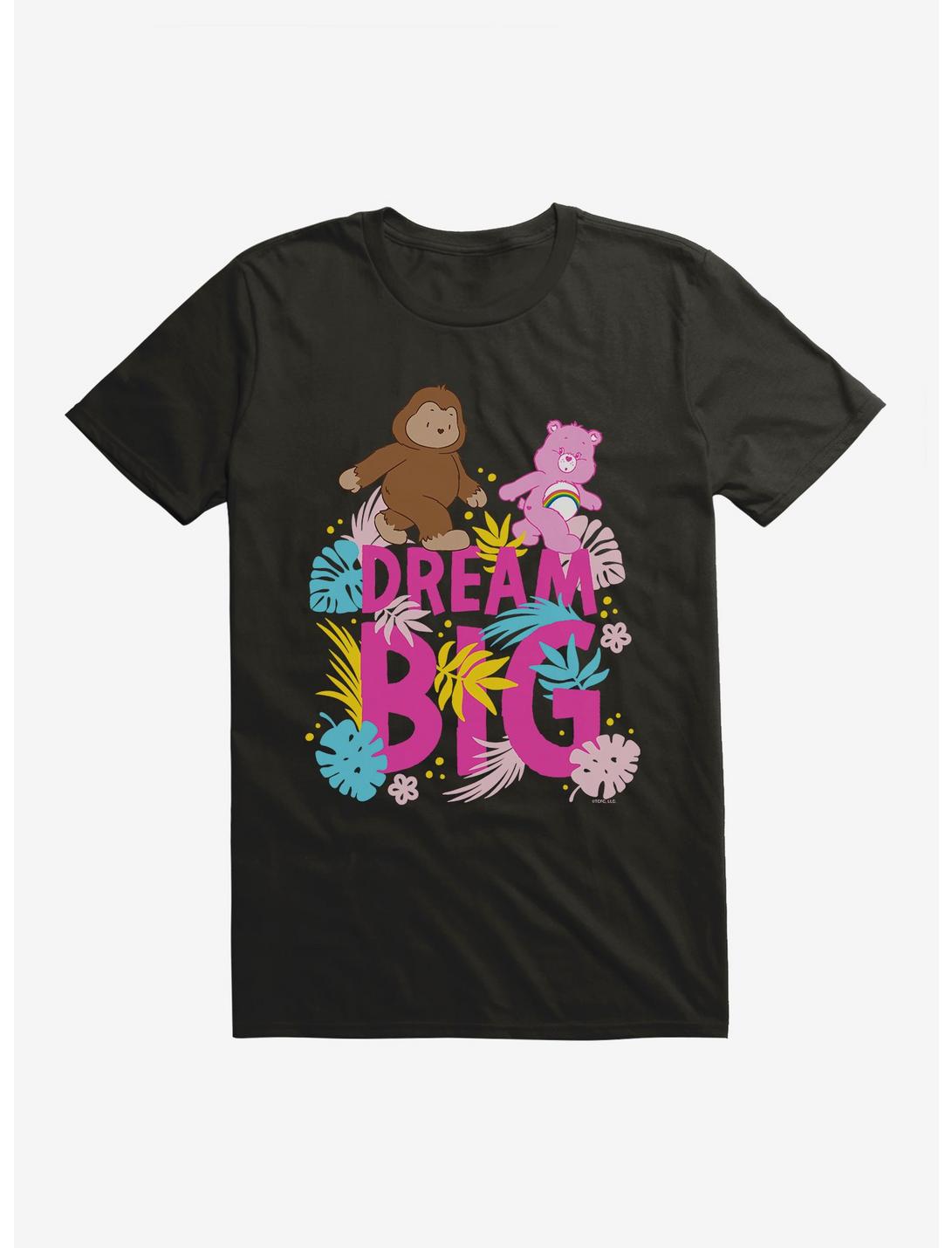 Care Bears Bigfoot Cheer Dream Big T-Shirt, BLACK, hi-res