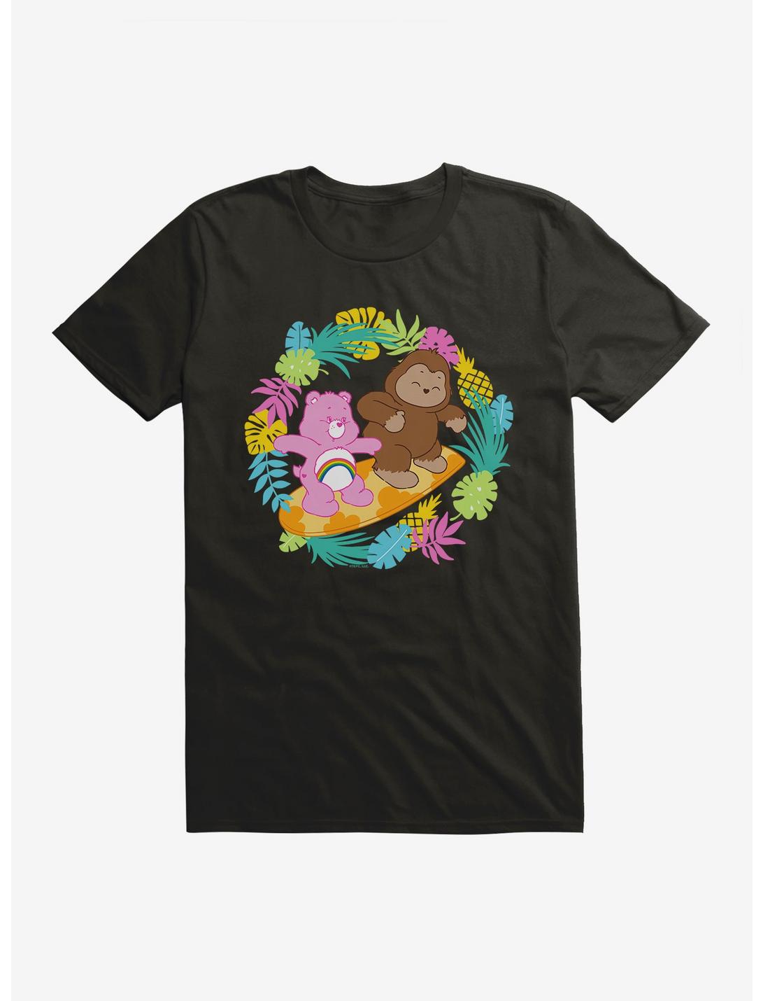 Care Bears Bigfoot Cheer Tropic T-Shirt, BLACK, hi-res