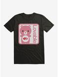 Care Bears Cartoon Love A Lot Lovable T-Shirt, BLACK, hi-res