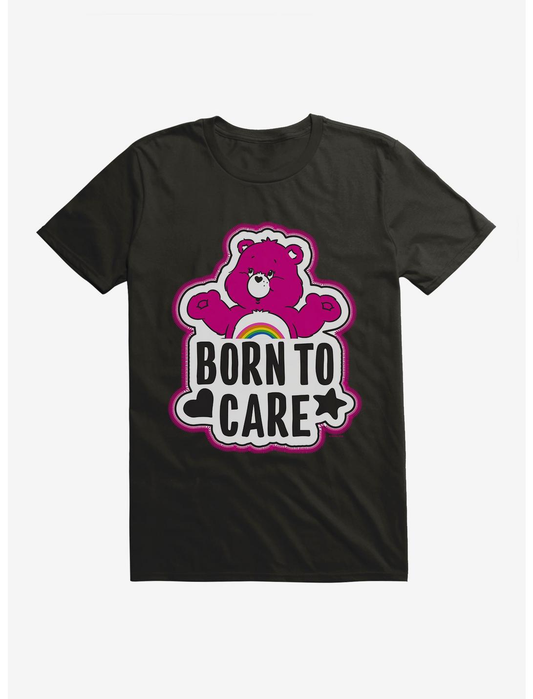 Care Bears Cheer Born To Care T-Shirt, BLACK, hi-res