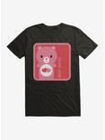 Care Bears Cartoon Love A Lot Love Me Fill T-Shirt, BLACK, hi-res