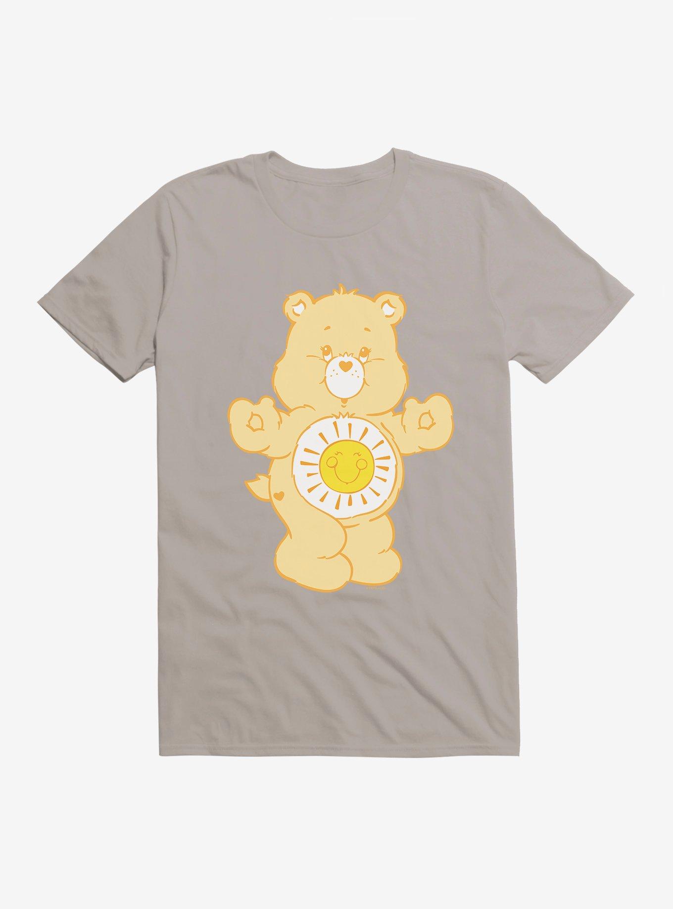 Care Bears Funshine Bear Stare T-Shirt, LIGHT GREY, hi-res