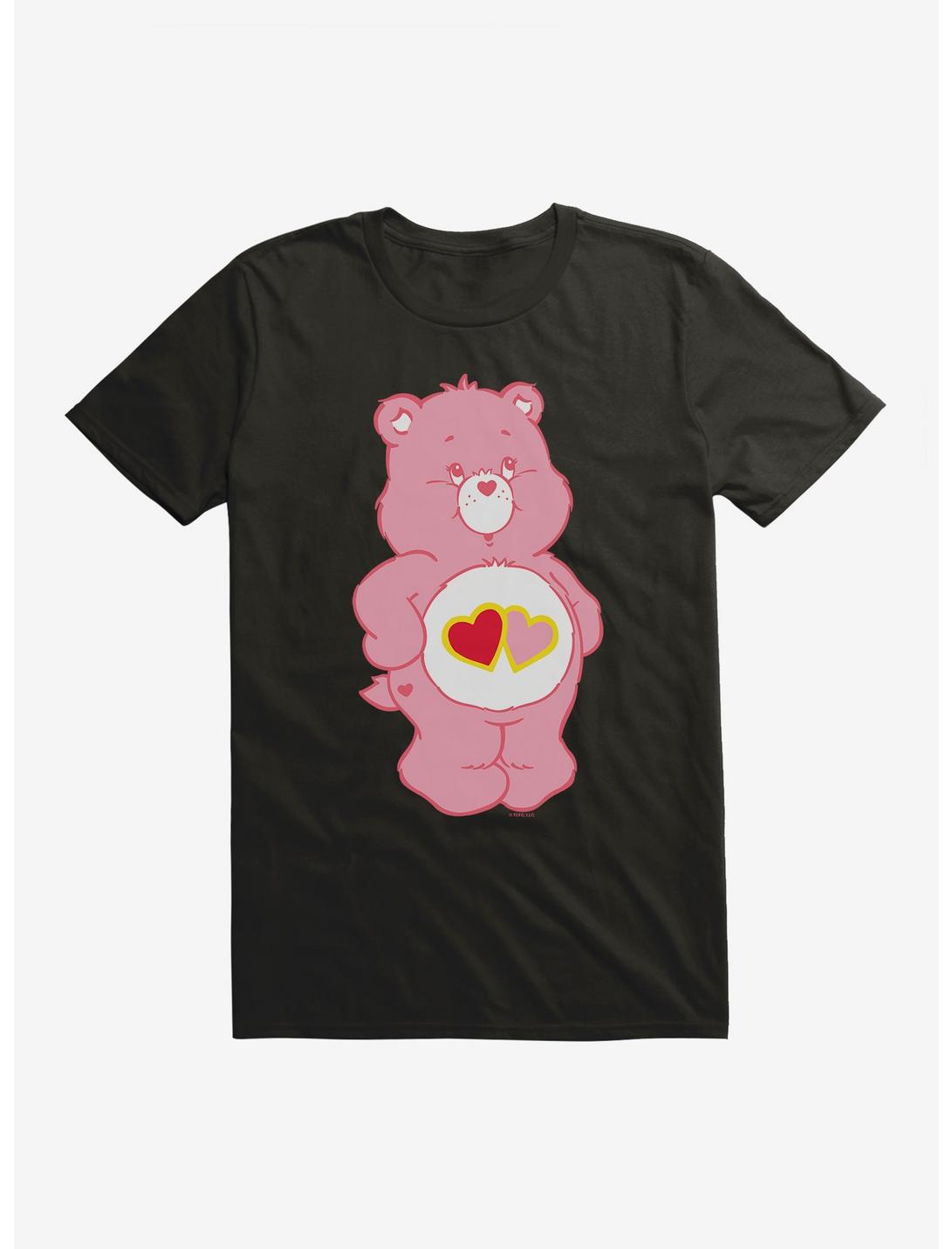 Care Bears Love A Lot Bear Stare T-Shirt, BLACK, hi-res