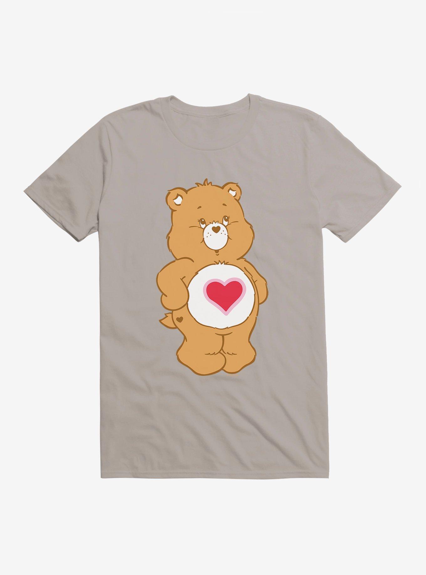 Care Bears Tenderheart Bear Stare T-Shirt, LIGHT GREY, hi-res