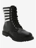 My Chemical Romance The Black Parade Cosplay Combat Boots, BLACK, hi-res