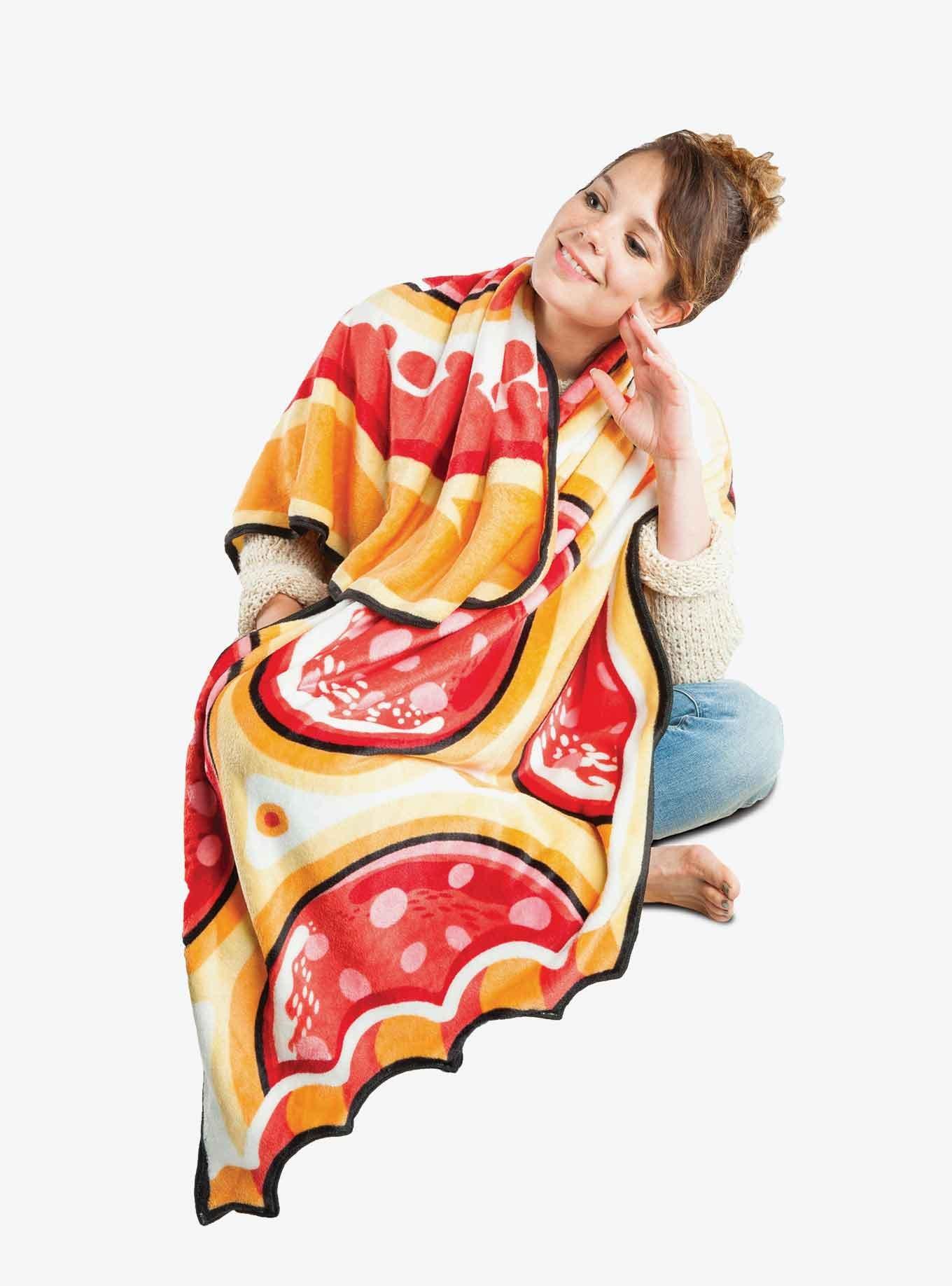 Pizza Throw Blanket, , hi-res