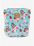 Loungefly Disney Mulan Floral Crossbody Bag, , hi-res