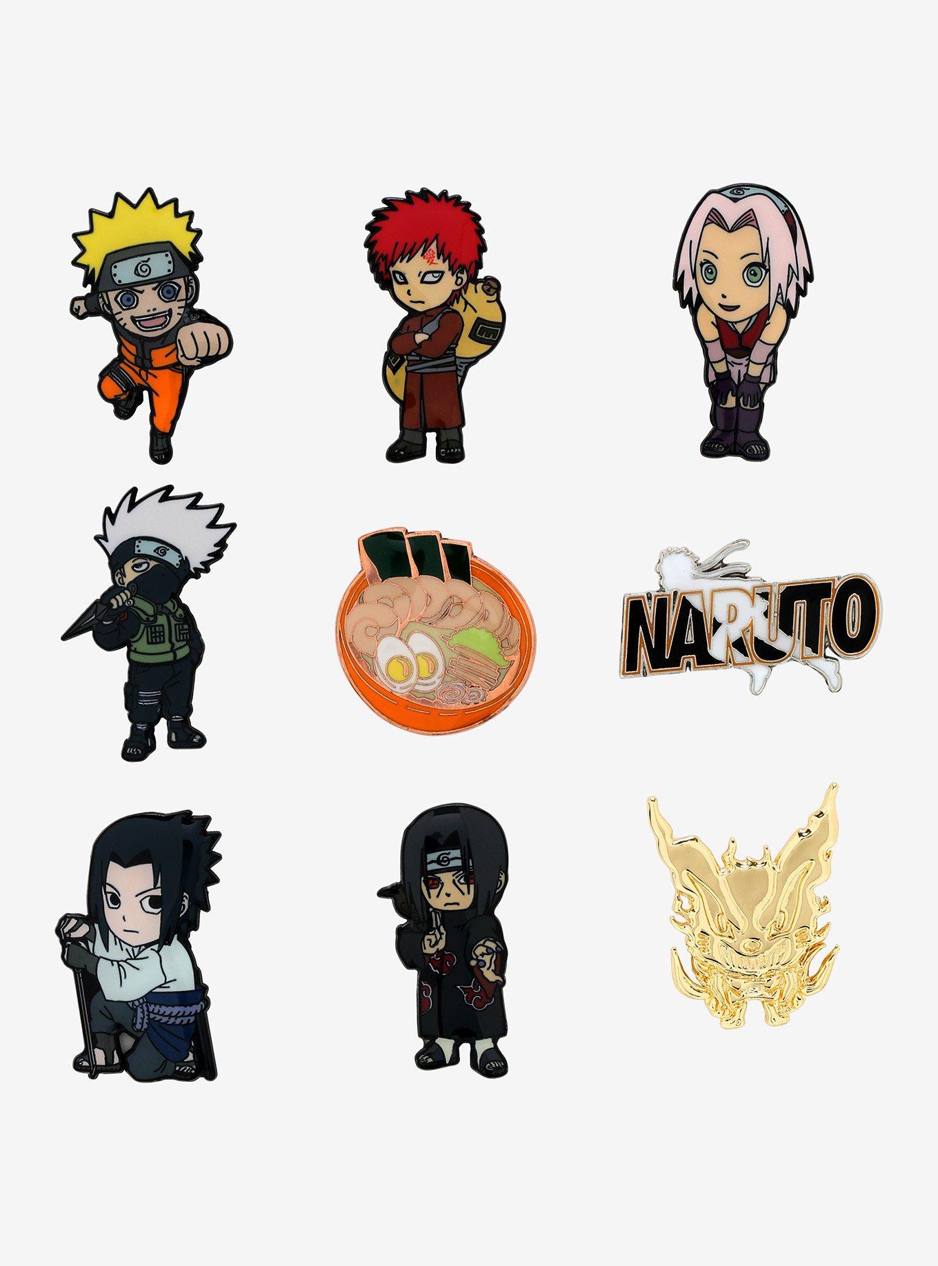 Naruto Shippuden Chibi Blind Box Enamel Pin, , hi-res