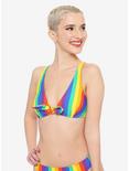 Rainbow Stripe Swim Top, MULTI, hi-res