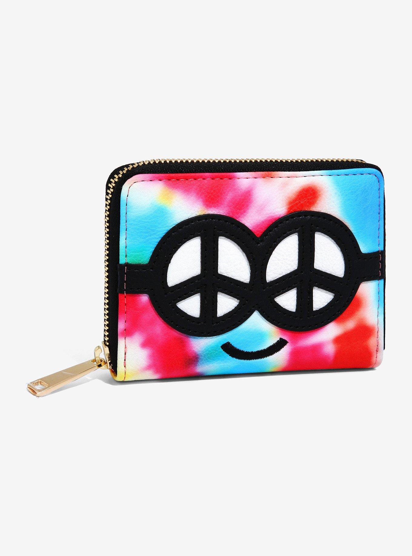 Minions Artist Series Figural Tie-Dye Small Zip Wallet - BoxLunch Exclusive, , hi-res