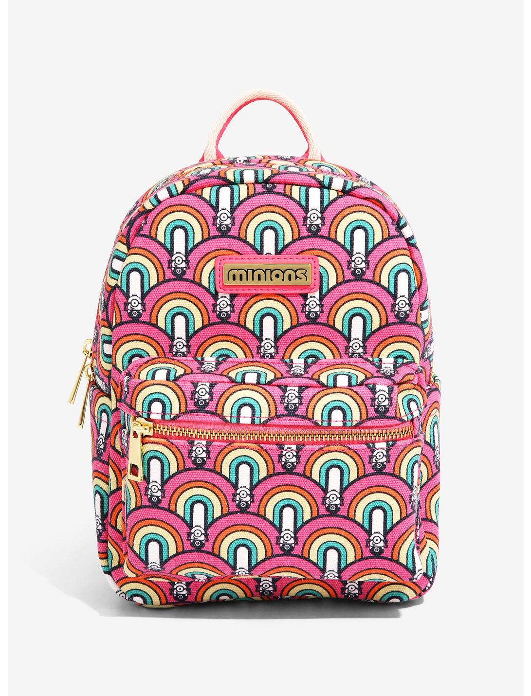 Minions Artist Series Rainbow Mini Backpack - BoxLunch Exclusive, , hi-res