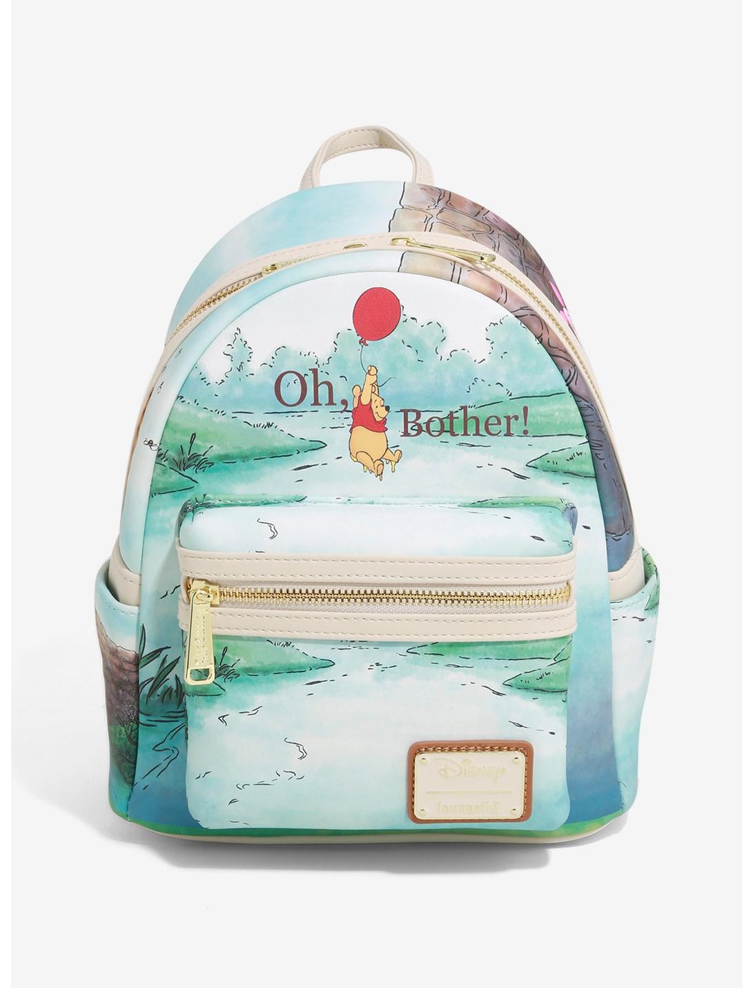 Loungefly Disney Winnie the Pooh Oh Bother Mini Backpack - BoxLunch Exclusive, , hi-res