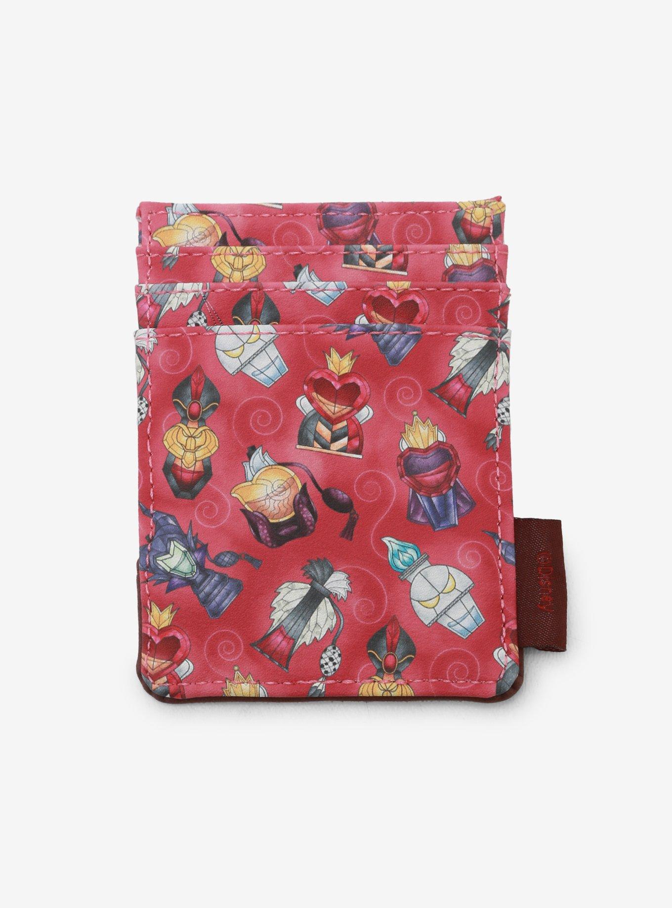 Loungefly Disney Villains Perfume Bottles Cardholder - BoxLunch Exclusive, , hi-res