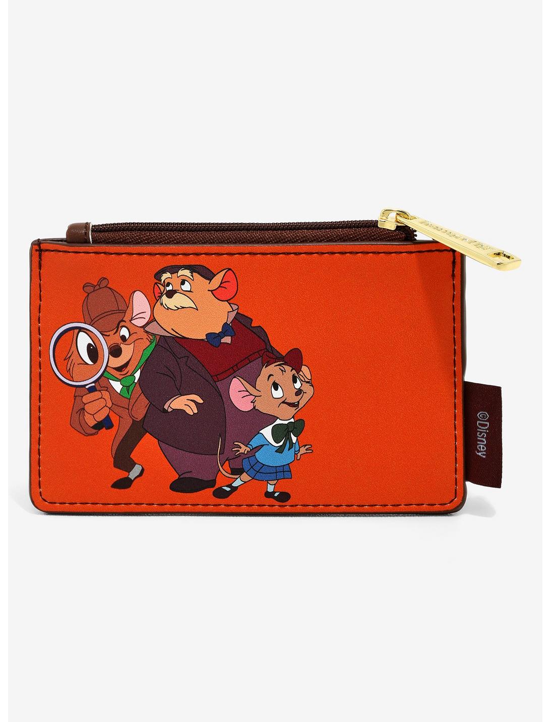 Loungefly Disney The Great Mouse Detective Cast Cardholder - BoxLunch Exclusive, , hi-res