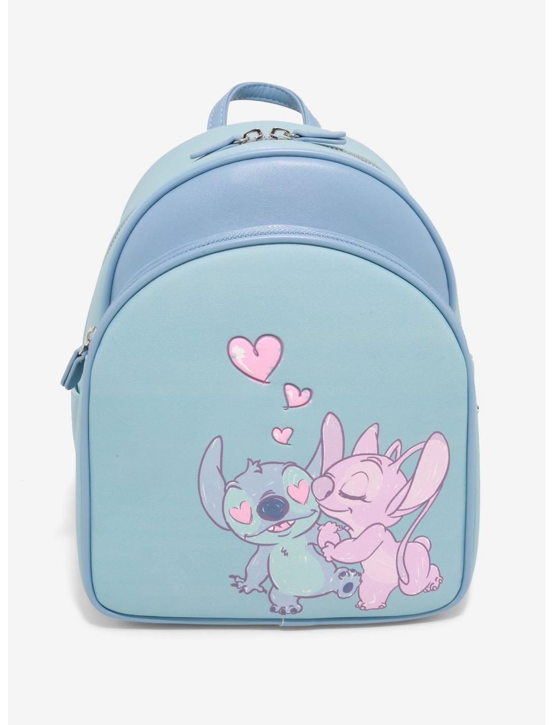 Loungefly Disney Lilo & Stitch Stitch & Angel Couple Mini Backpack - BoxLunch Exclusive, , hi-res