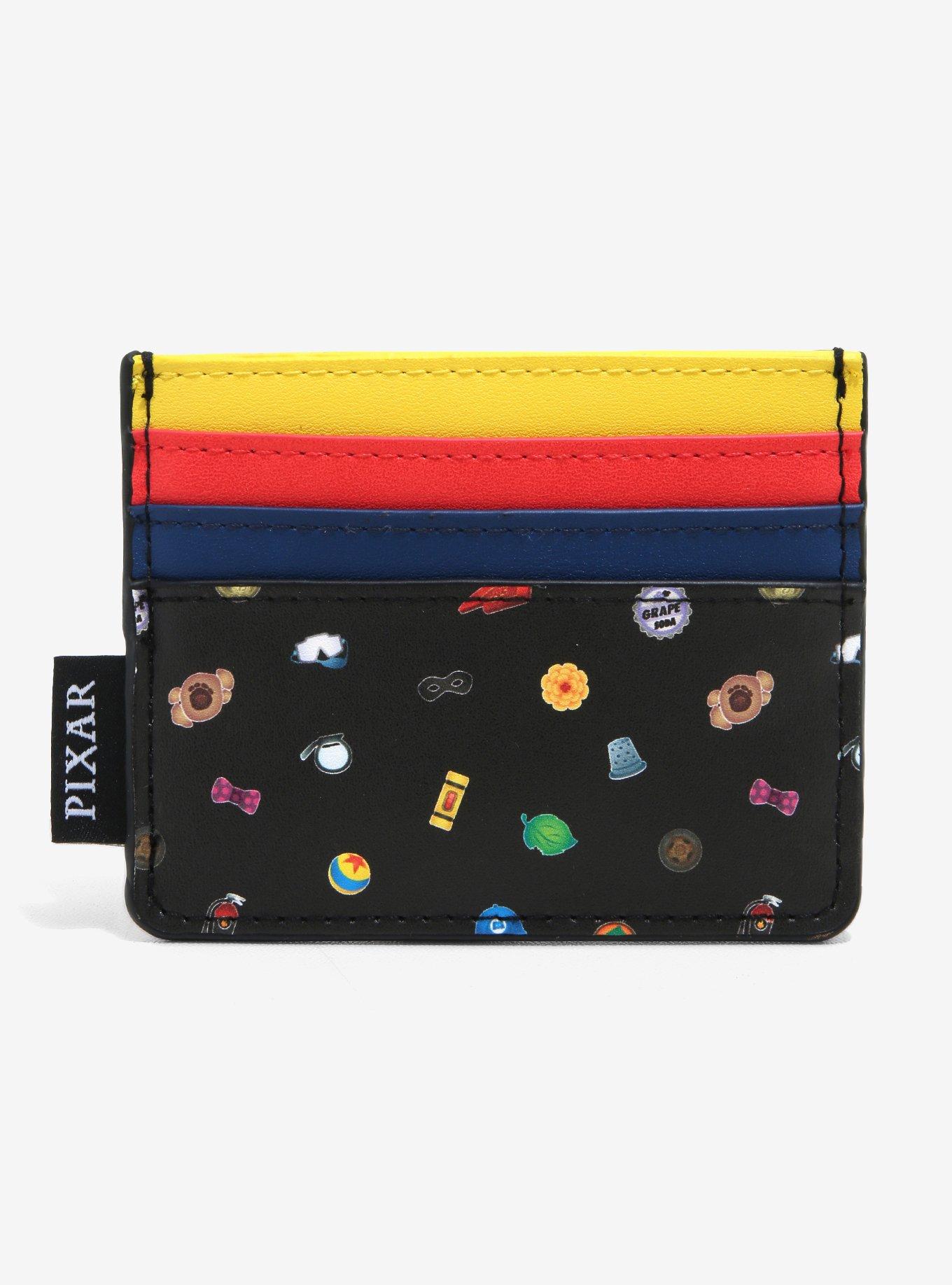 Loungefly Disney Pixar Icons Cardholder - BoxLunch Exclusive, , hi-res