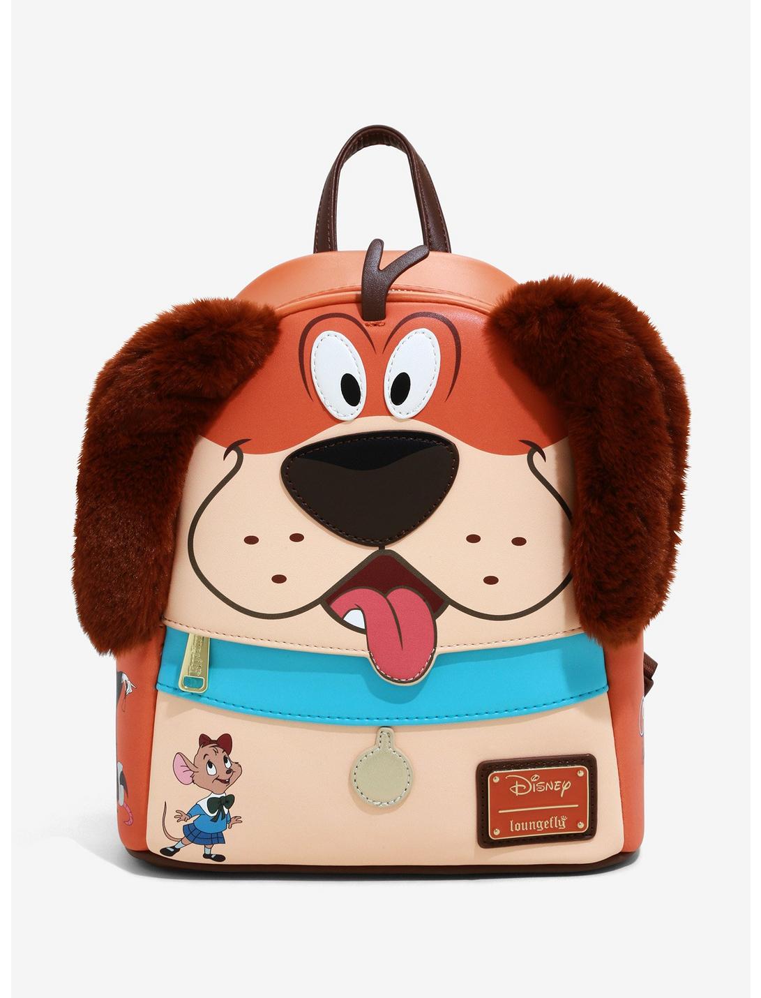 Loungefly Disney The Great Mouse Detective Toby Figural Mini Backpack - BoxLunch Exclusive, , hi-res