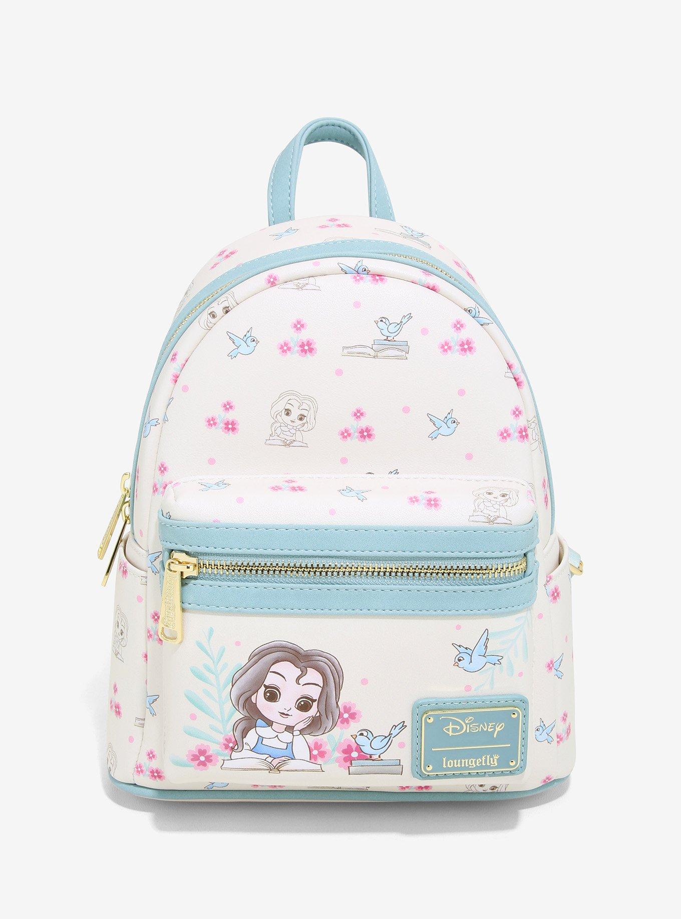 Loungefly Disney Beauty and the Beast Storybook Mini Backpack - BoxLunch Exclusive, , hi-res