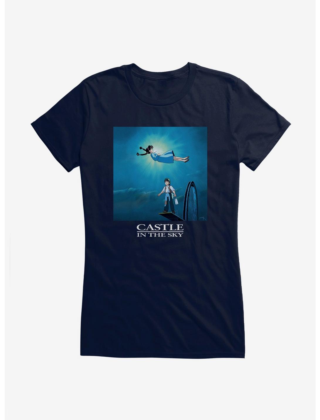 Studio Ghibli Castle In The Sky Poster Art Girls T-Shirt, , hi-res