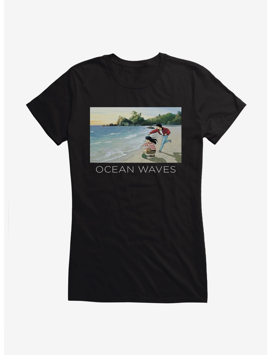 Studio Ghibli Ocean Waves Girls T-Shirt, , hi-res
