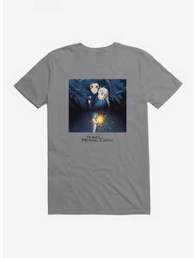 Studio Ghibli Howl's Moving Castle Poster Art T-Shirt, , hi-res
