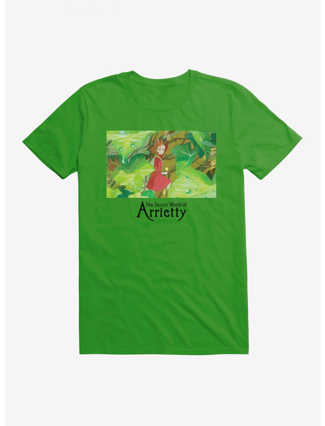 Studio Ghibli The Secret World Of Arrietty T-Shirt, GREEN APPLE, hi-res
